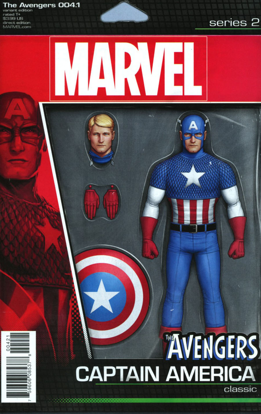 Avengers Vol 6 #4.1 Cover B Variant John Tyler Christopher Action Figure Cover