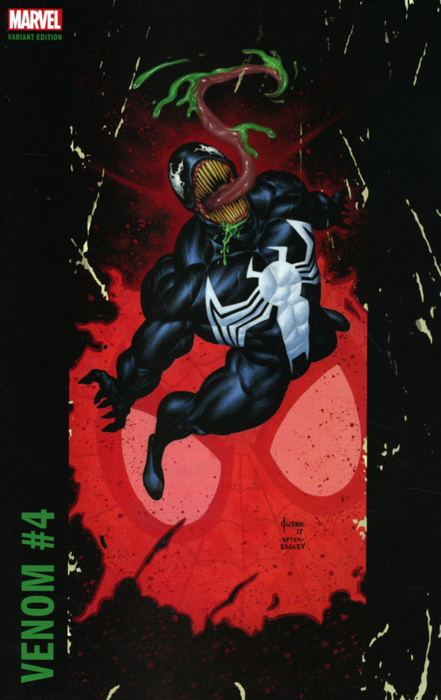 Venom Vol 3 #4 Cover B Variant Joe Jusko Corner Box Cover