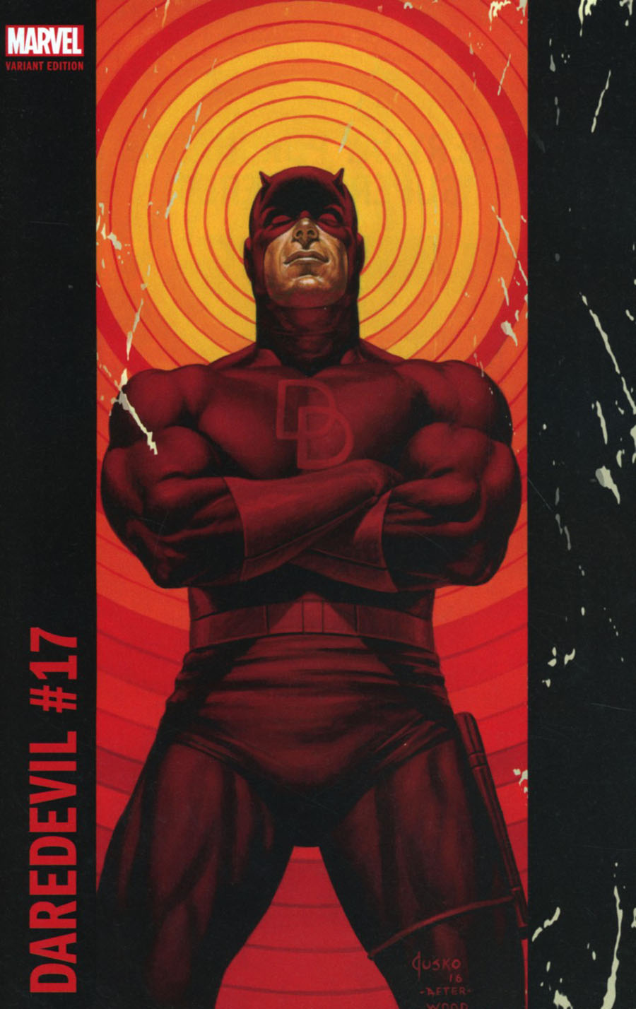 Daredevil Vol 5 #17 Cover B Variant Joe Jusko Corner Box Cover