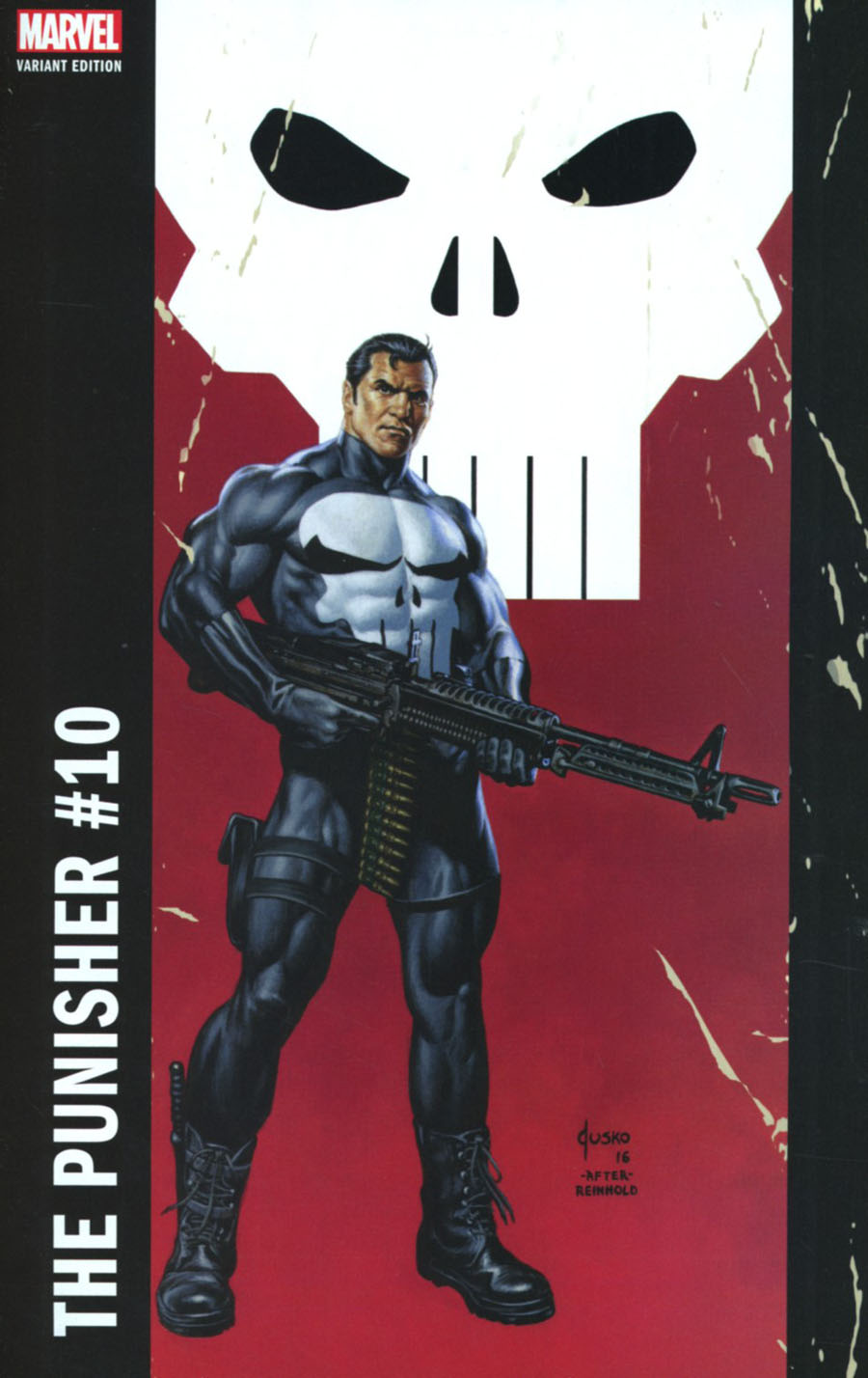 Punisher Vol 10 #10 Cover B Variant Joe Jusko Corner Box Cover
