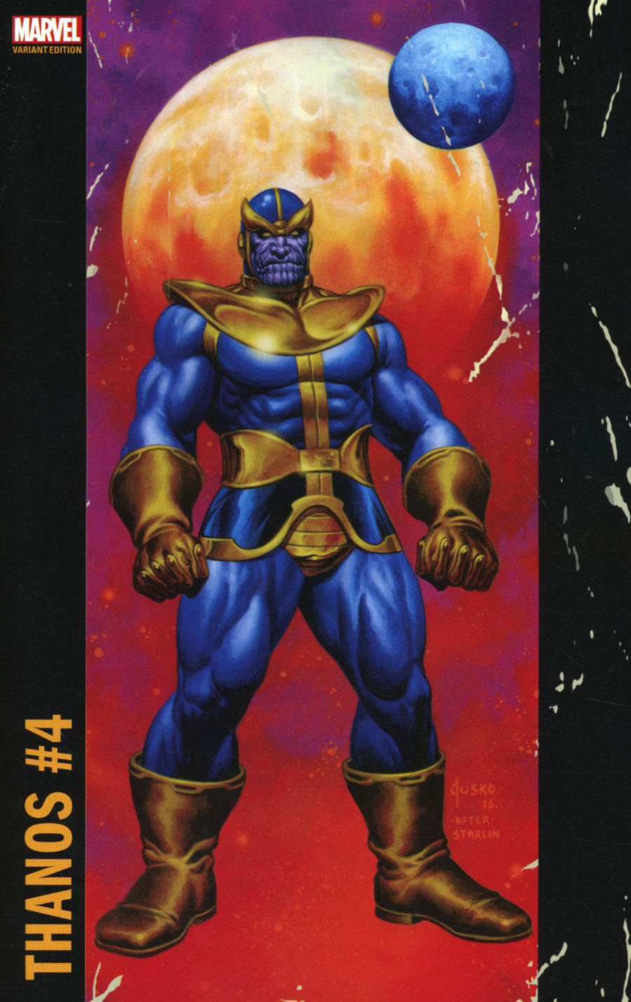 Thanos Vol 2 #4 Cover B Variant Joe Jusko Corner Box Cover