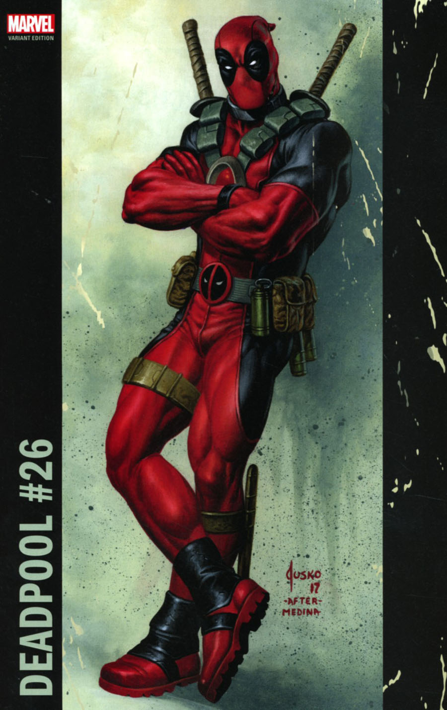 Deadpool Vol 5 #26 Cover C Variant Joe Jusko Corner Box Cover