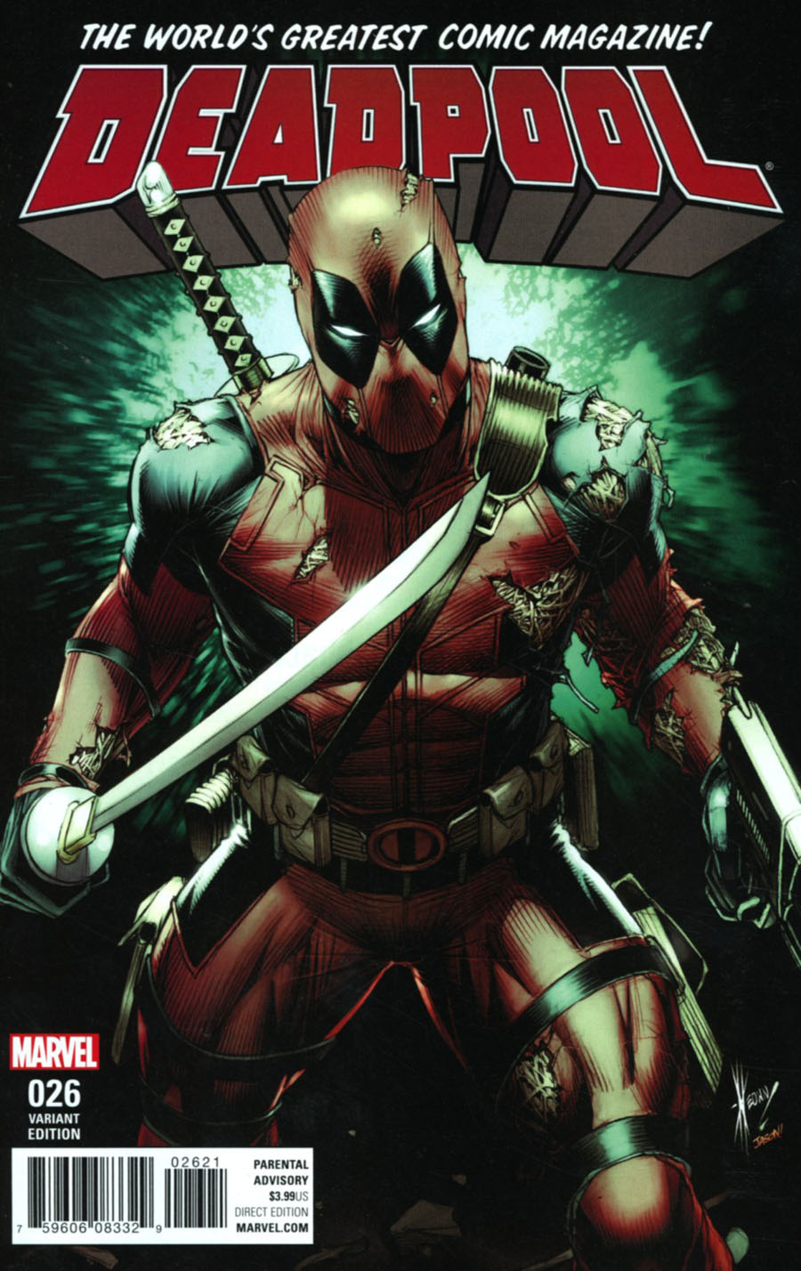 Deadpool Vol 5 #26 Cover B Variant Cover