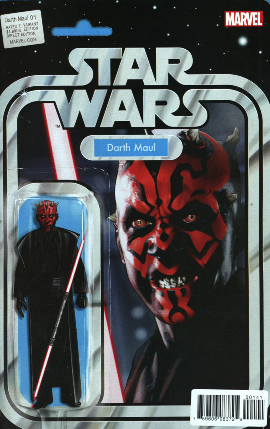 Star Wars Darth Maul #1 Cover C Variant John Tyler Christopher Action Figure Cover