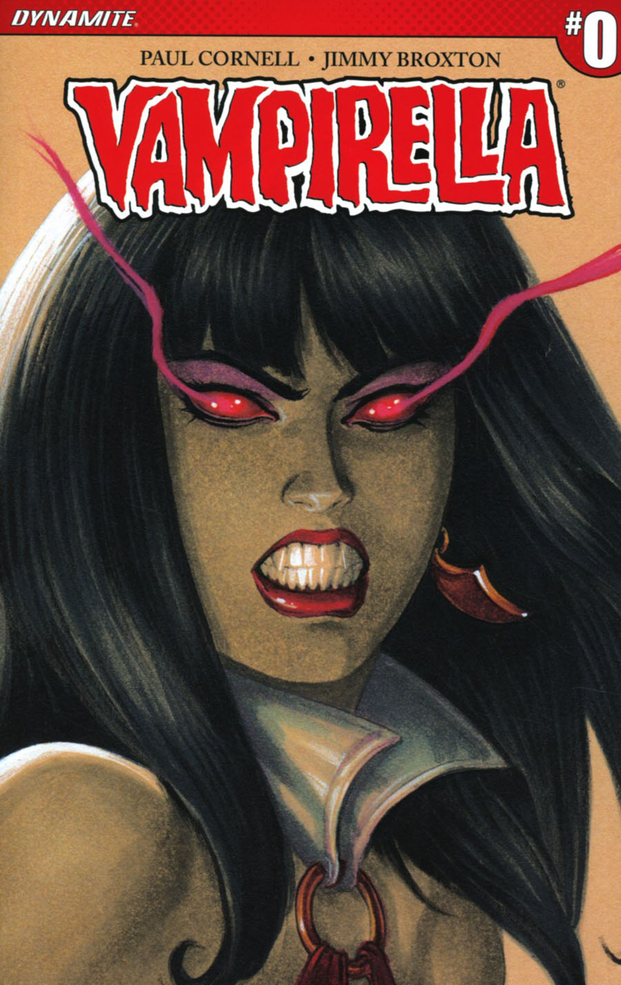 Vampirella Vol 7 #0 Cover B Incentive Joseph Michael Linsner Sneak Peek Variant Cover