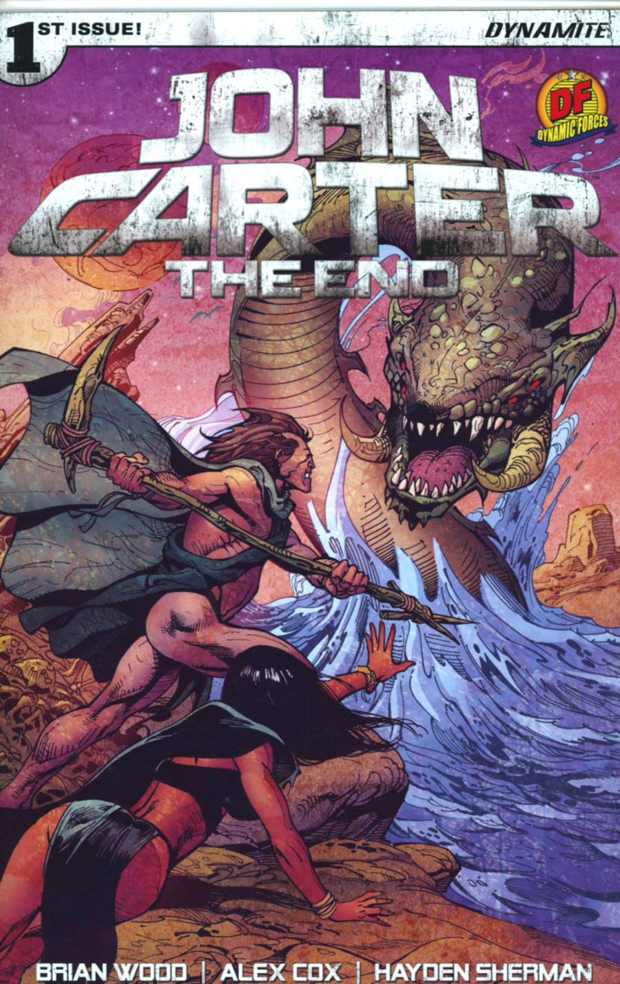 John Carter The End #1 Cover M DF Exclusive Roberto Castro Color Variant Cover