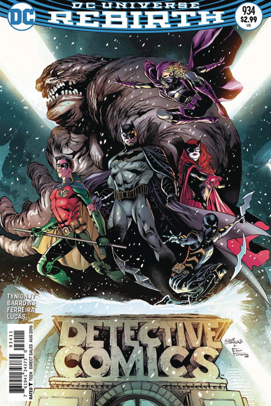 Detective Comics Vol 2 #934 Cover F DF Ultra-Limited Silver Signature Series Signed By James Tynion IV