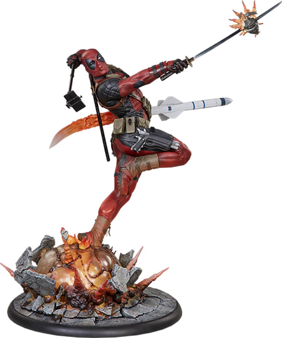 Deadpool Heat-Seeker 24-Inch Premium Format Figure