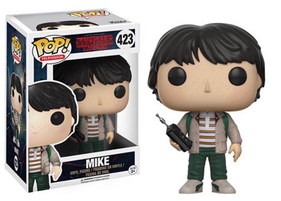 POP Television 423 Stranger Things Mike With Walkie Talkie Vinyl Figure