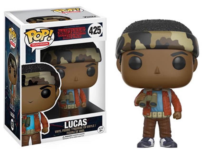 POP Television 425 Stranger Things Lucas Vinyl Figure