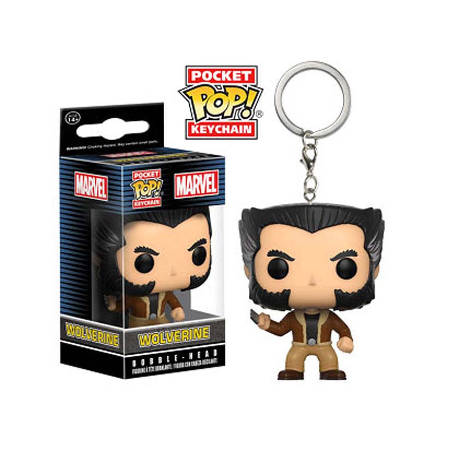 POP Marvel Logan Vinyl Figure Keychain