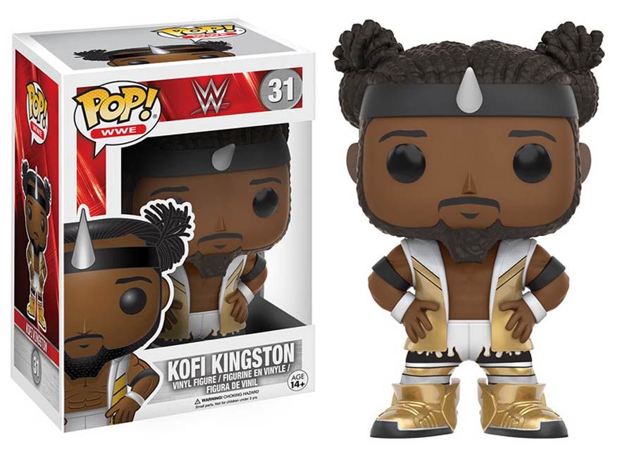 POP WWE 31 Kofi Kingston Vinyl Figure