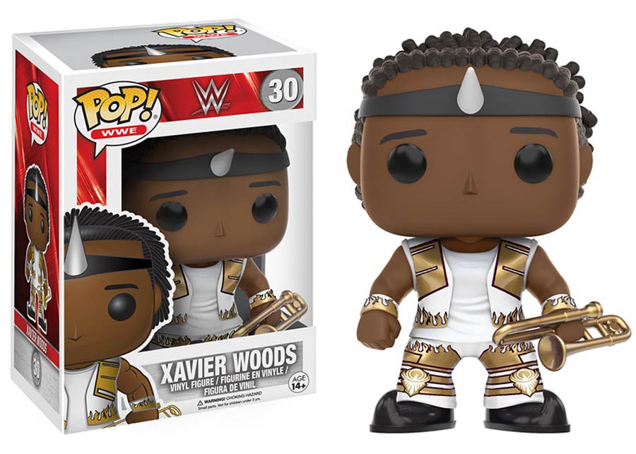 POP WWE 30 Xavier Woods Vinyl Figure