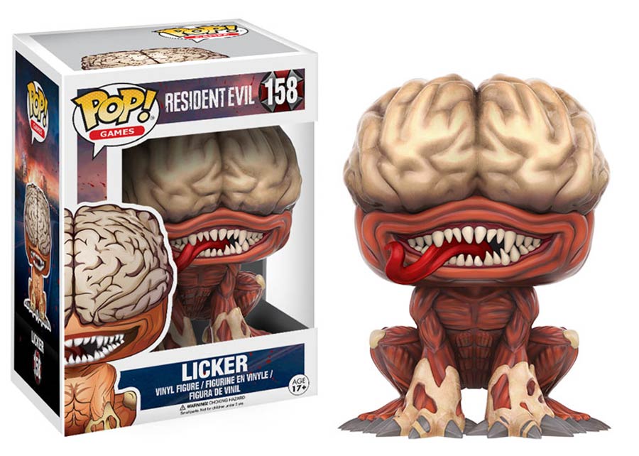 POP Games 158 Resident Evil Licker Vinyl Figure