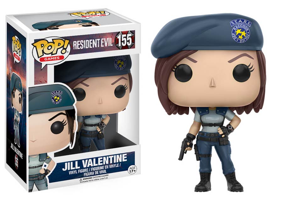 POP Games 156 Resident Evil Jill Valentine Vinyl Figure