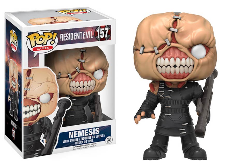 POP Games 157 Resident Evil The Nemesis Vinyl Figure