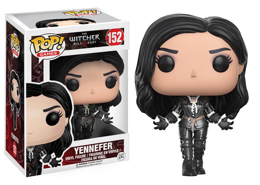 POP Games 152 The Witcher 3 Wild Hunt Yennefer Vinyl Figure