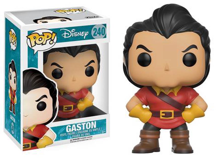 POP Disney 240 Beauty And The Beast Gaston Vinyl Figure