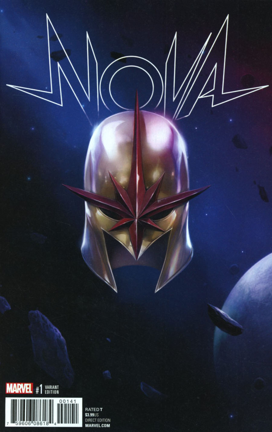 Nova Vol 7 #1 Cover F Incentive Francesco Mattina Teaser Variant Cover (Marvel Now Tie-In)