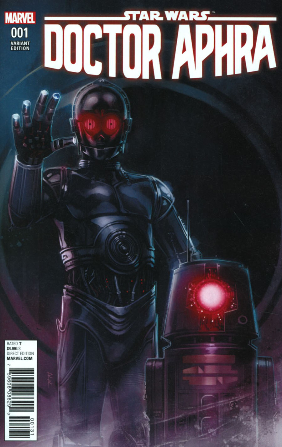 Star Wars Doctor Aphra #1 Cover E Incentive Rod Reis Droids Variant Cover