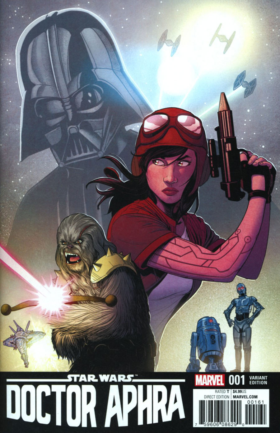 Star Wars Doctor Aphra #1 Cover G Incentive Jamie McKelvie Variant Cover