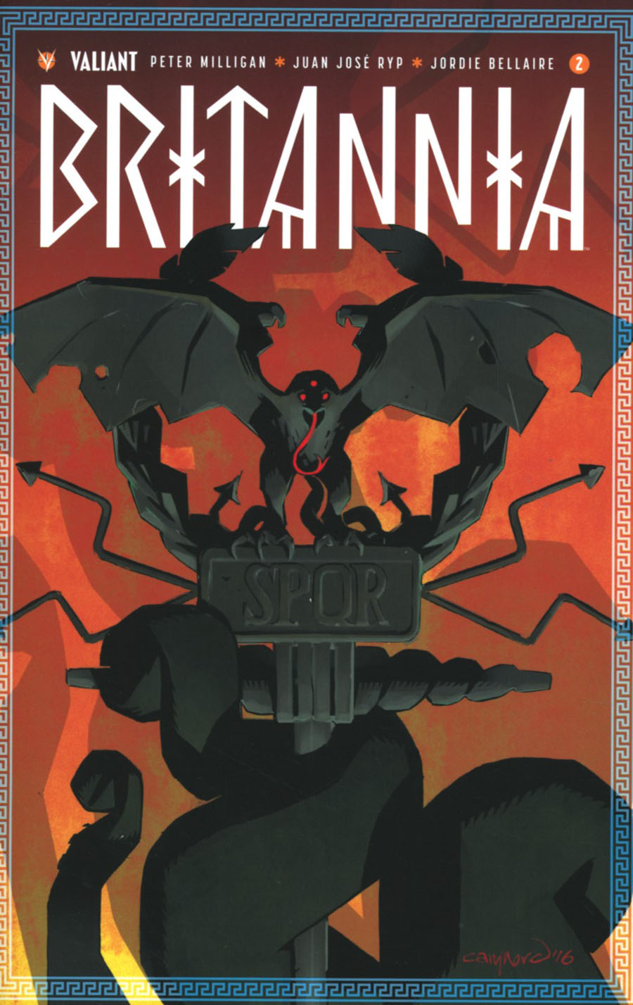 Britannia #2 Cover F 2nd Ptg Cary Nord Variant Cover