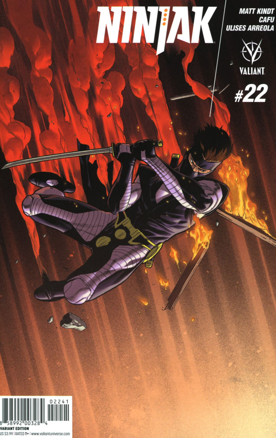 Ninjak Vol 3 #22 Cover D Incentive Clayton Henry Variant Cover