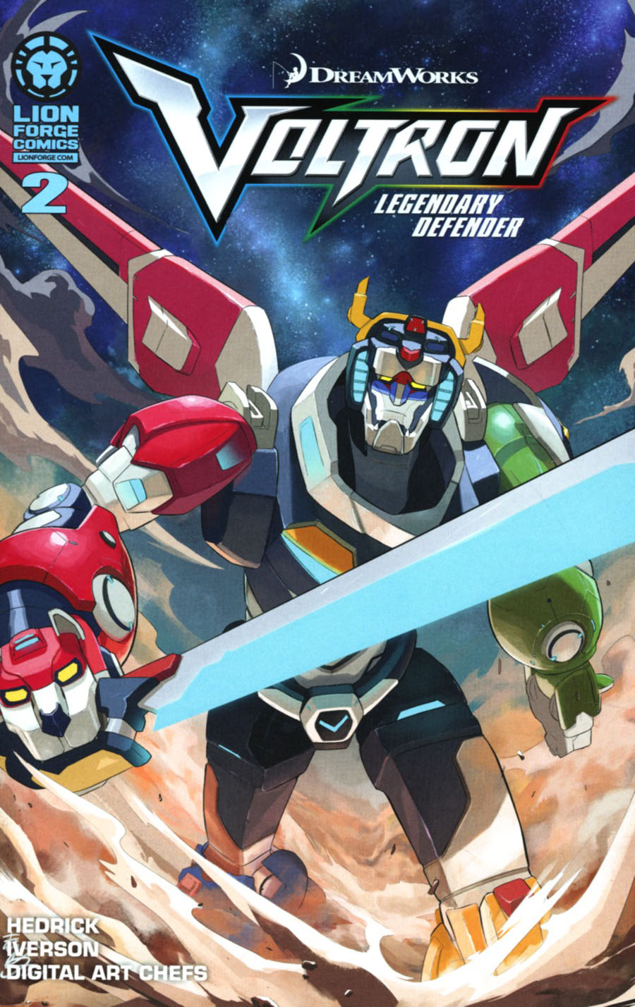 Voltron Legendary Defender #2 Cover B 2nd Ptg