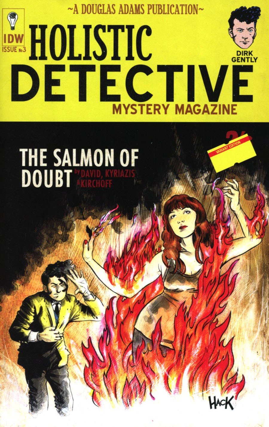 Dirk Gentlys Holistic Detective Agency Salmon Of Doubt #3 Cover C Incentive Robert Hack Variant Cover