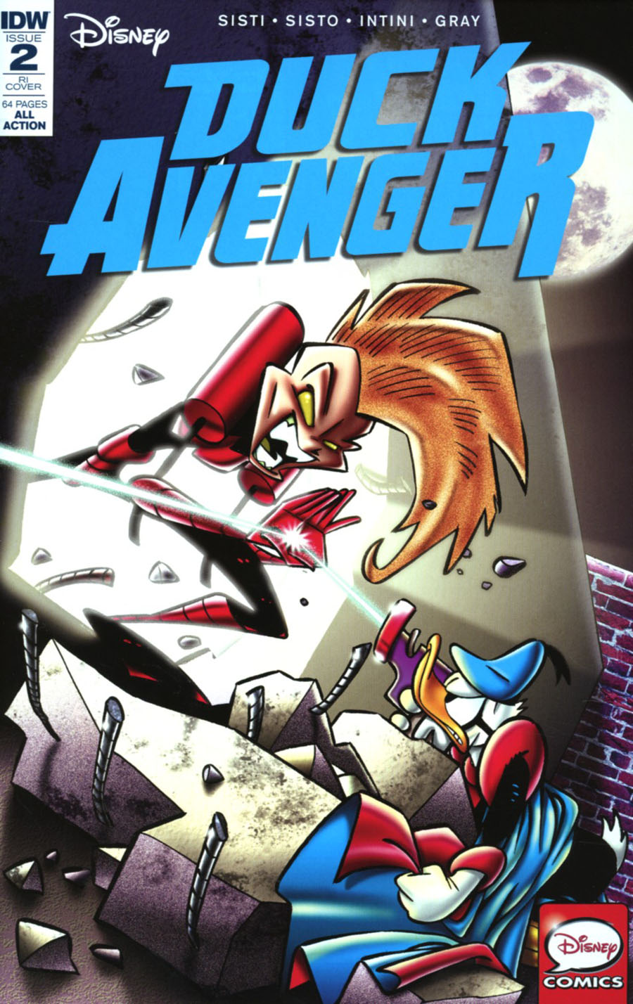 Duck Avenger #2 Cover C Incentive Alberto Lavoradori Variant Cover