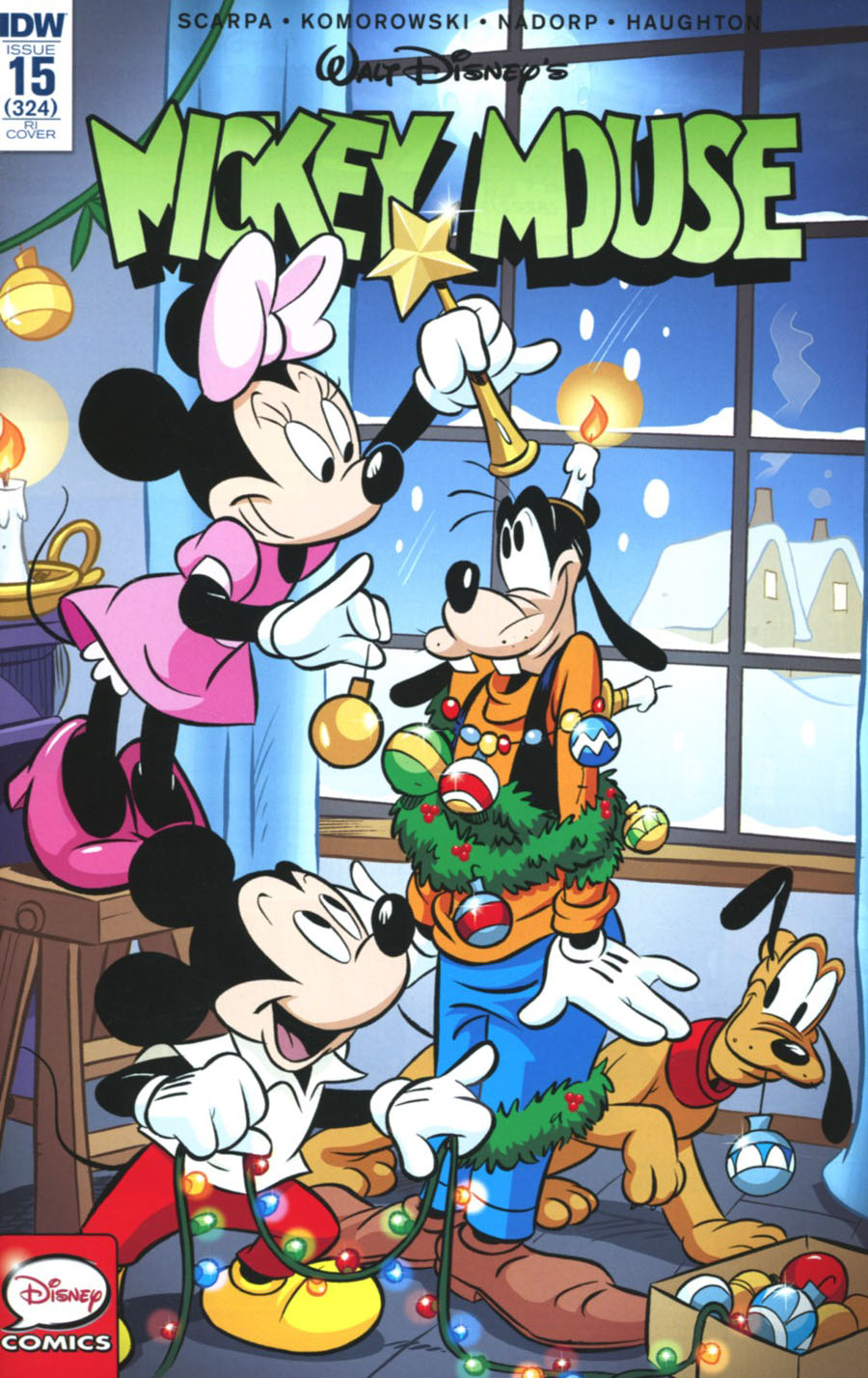 Mickey Mouse Vol 2 #15 Cover C Incentive Fabrizio Petrossi Variant Cover