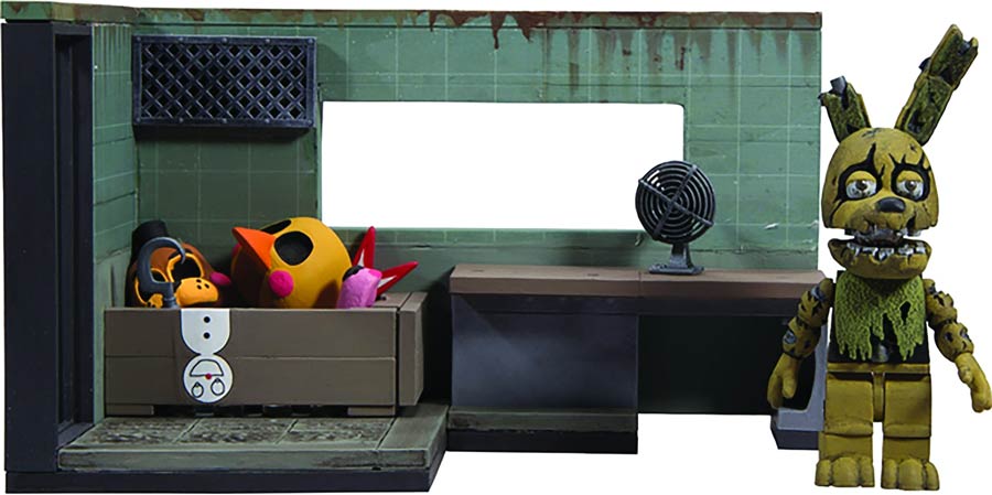 Five Nights At Freddys Construction Set Security Office Case