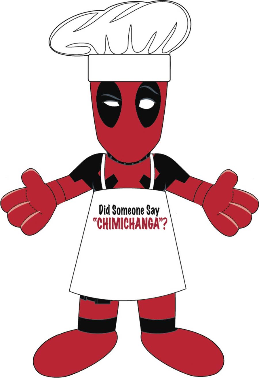 Marvel Heroes 10-Inch Plush - Chef Deadpool