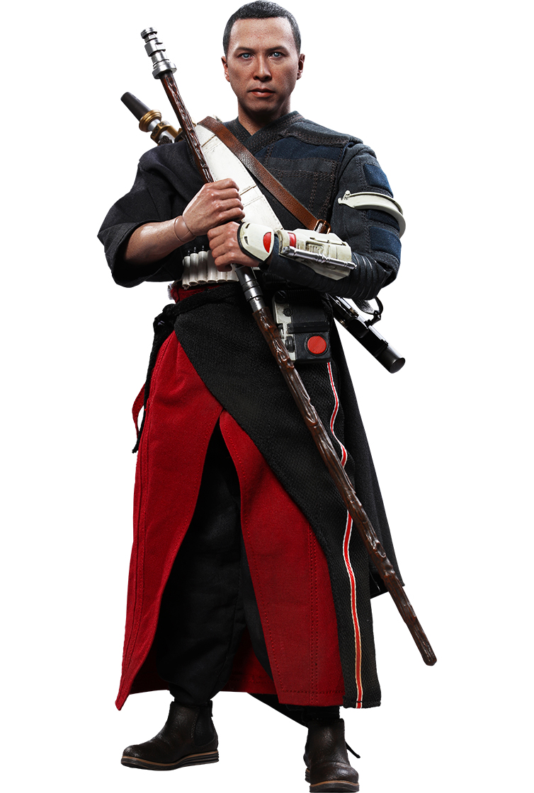Star Wars Rogue One Chirrut Imwe Movie Masterpiece 11.5-Inch Action Figure