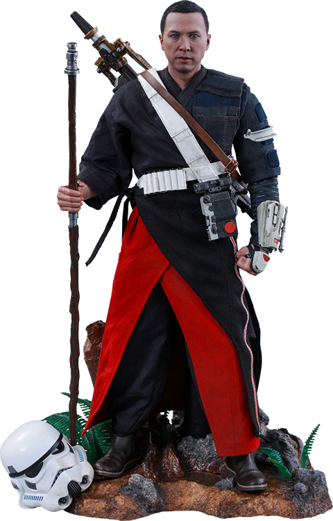 Star Wars Rogue One Chirrut Imwe Deluxe Movie Masterpiece 11.5-Inch Action Figure