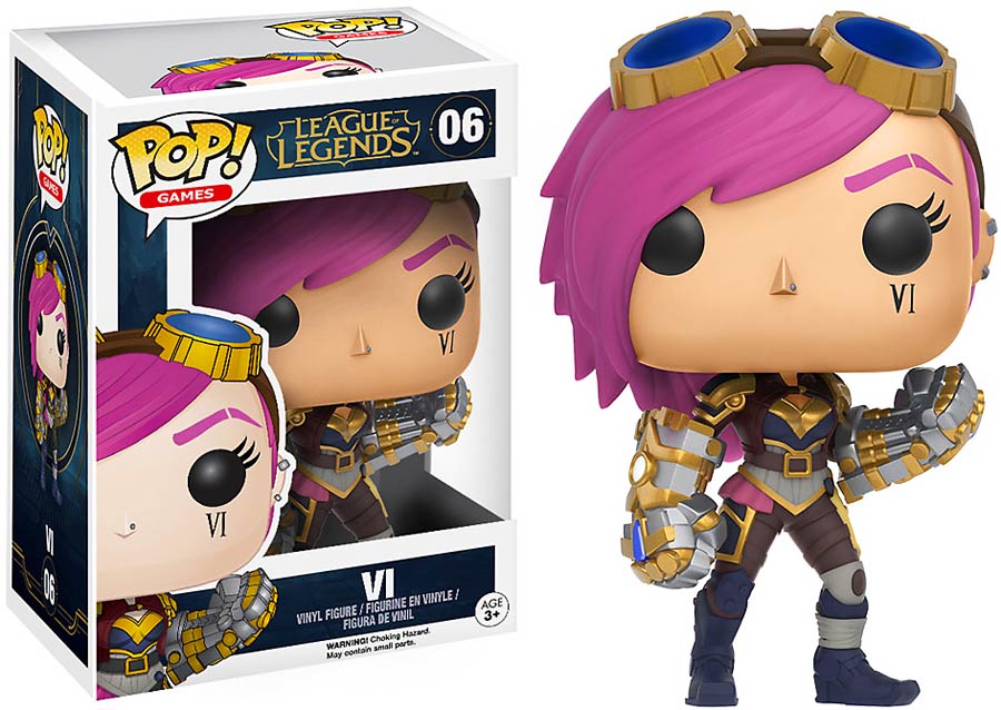 POP Games League Of Legends 06 Vi Vinyl Figure