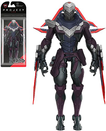 Legacy Action League Of Legends Zed Action Figure