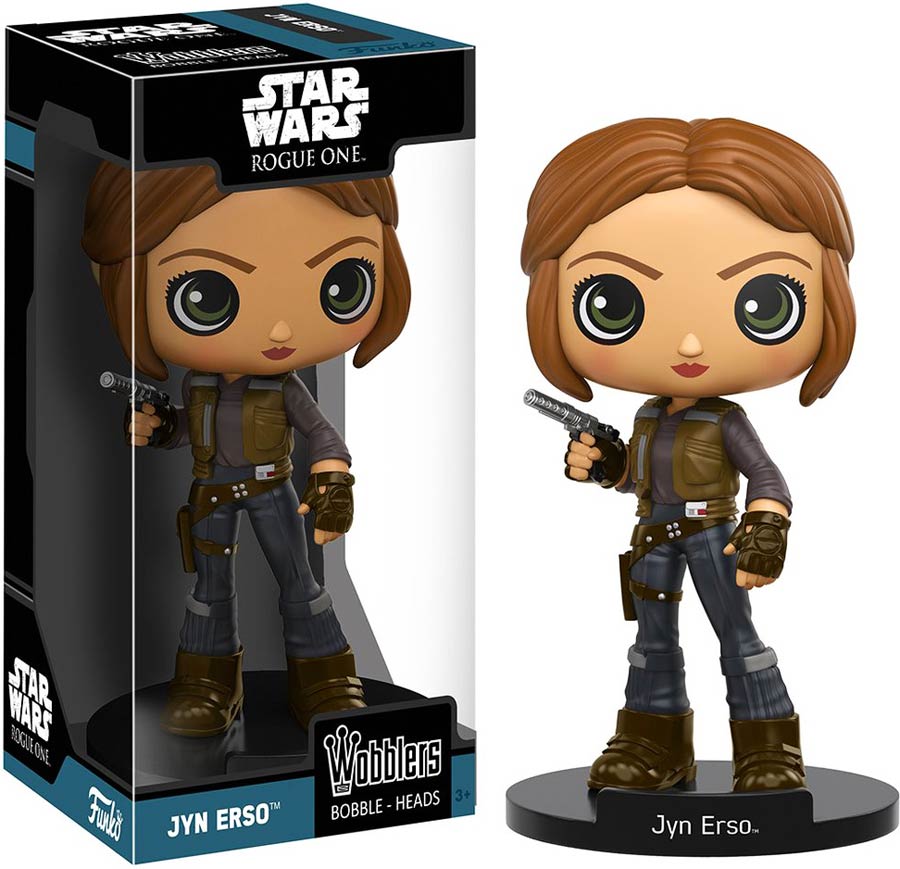 Star Wars Rogue One Jyn Erso Wobbler