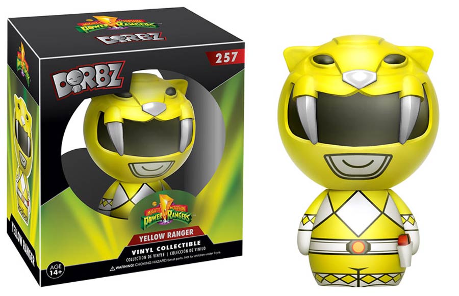 Dorbz 257 Mighty Morphin Power Rangers Yellow Ranger Vinyl Figure