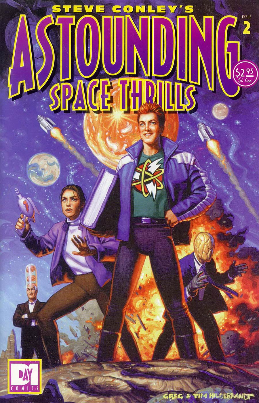 Astounding Space Thrills (1998) #2 Cover A Regular Cover
