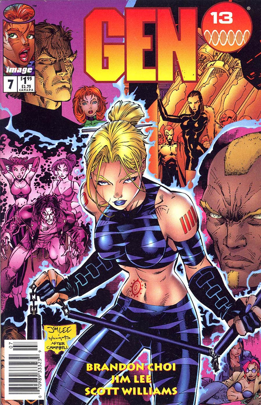 Gen 13 Vol 2 #7 Cover B Newsstand Edition