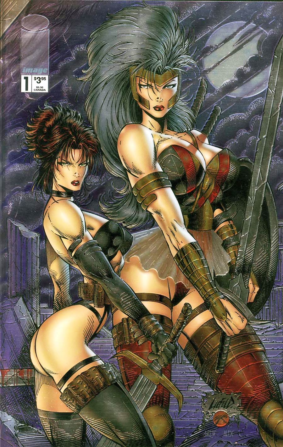 Glory Avengelyne #1 Cover B Chromium Cover