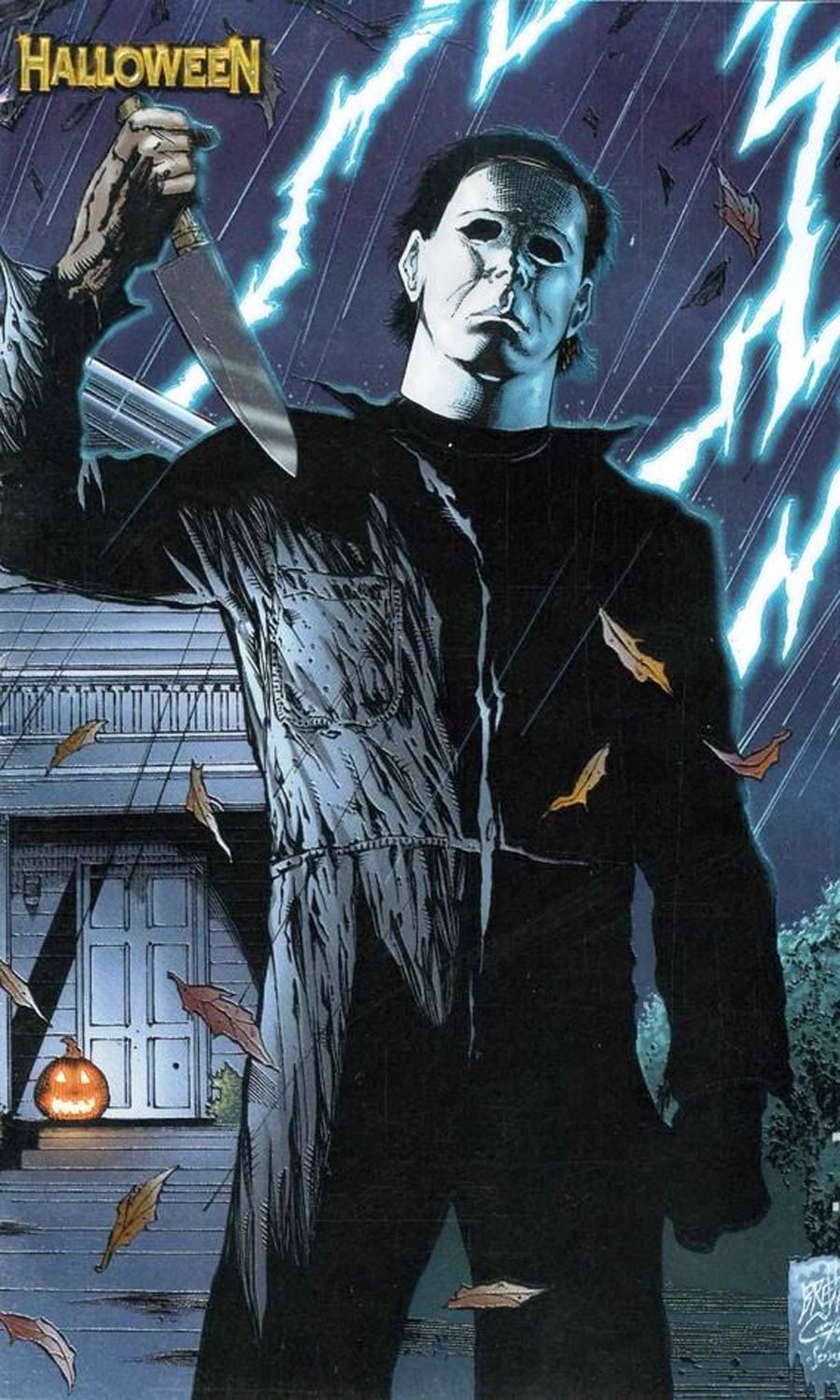 Halloween #1 Cover C Chromium Variant Cover