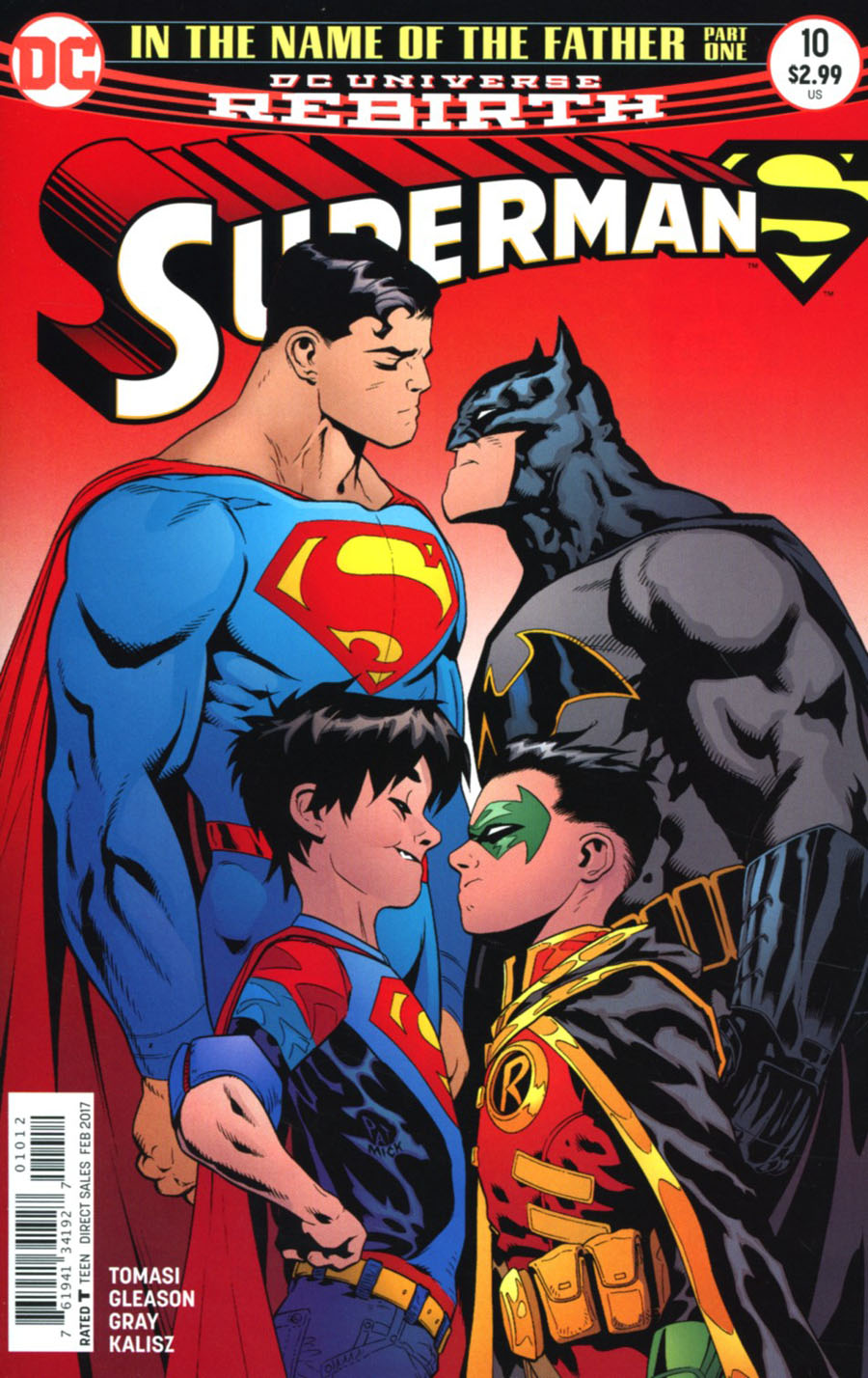 Superman Vol 5 #10 Cover C 2nd Ptg Patrick Gleason & Mick Gray Variant Cover