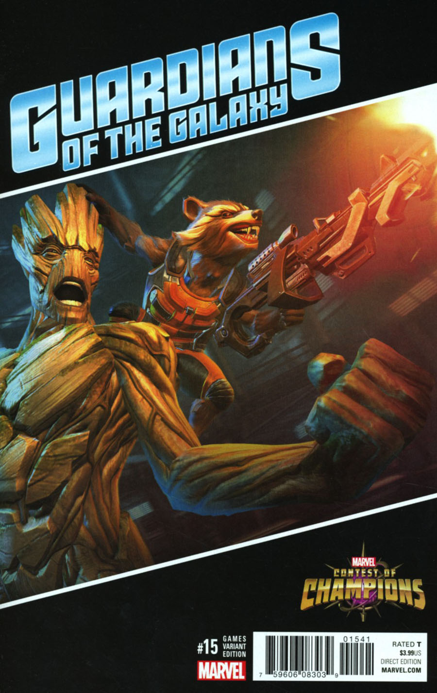Guardians Of The Galaxy Vol 4 #15 Cover F Incentive Games Variant Cover (Marvel Now Tie-In)