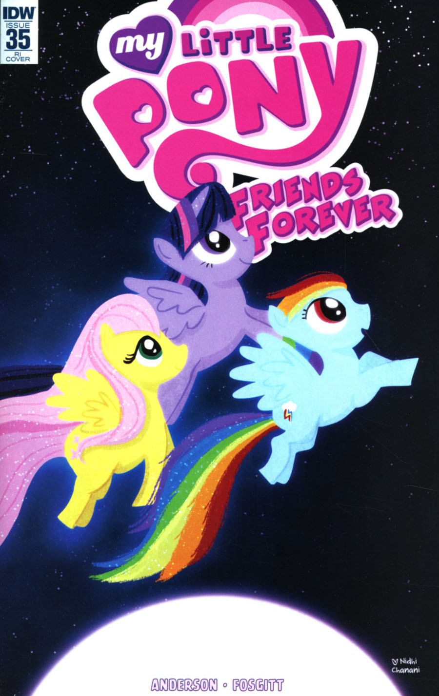 My Little Pony Friends Forever #35 Cover C Incentive Nidhi Chanani Variant Cover