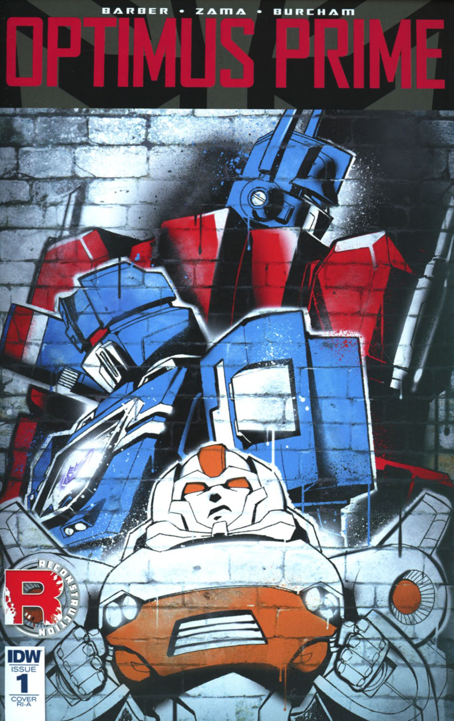 Optimus Prime #1 Cover E Incentive Sara Pitre-Durocher Variant Cover