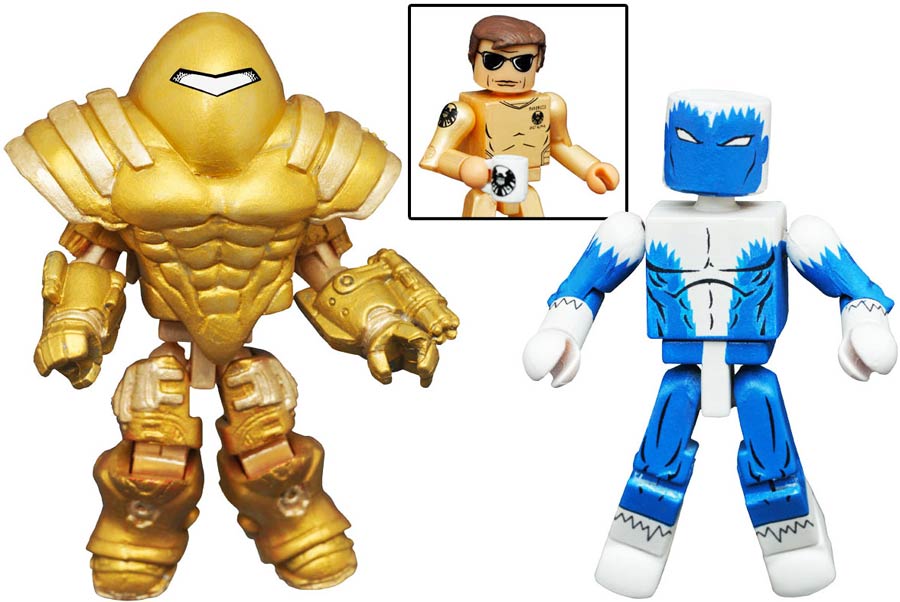 Marvel Minimates Series 69 Most Wanted Blizzard II & SHIELD Mandroid 2-Pack