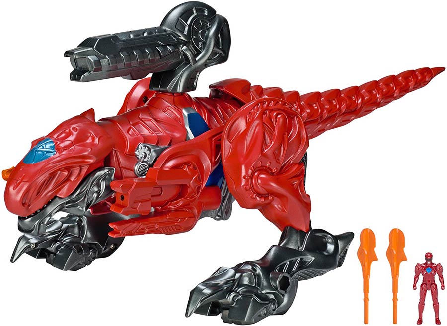 Power Rangers Movie T-Rex Zord With Action Figure Case