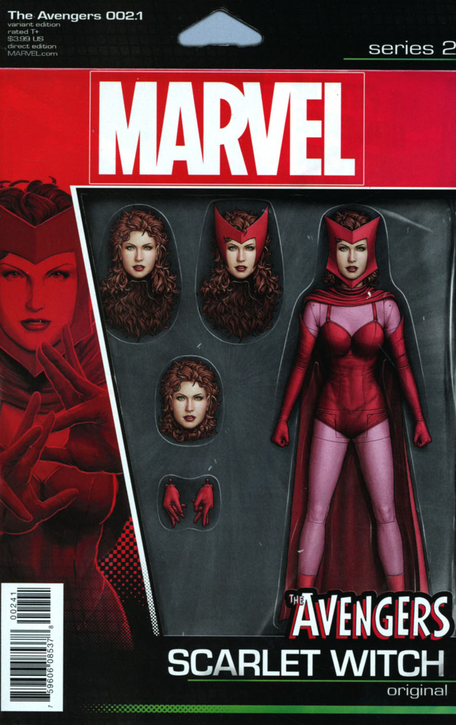 Avengers Vol 6 #2.1 Cover B Variant John Tyler Christopher Action Figure Cover